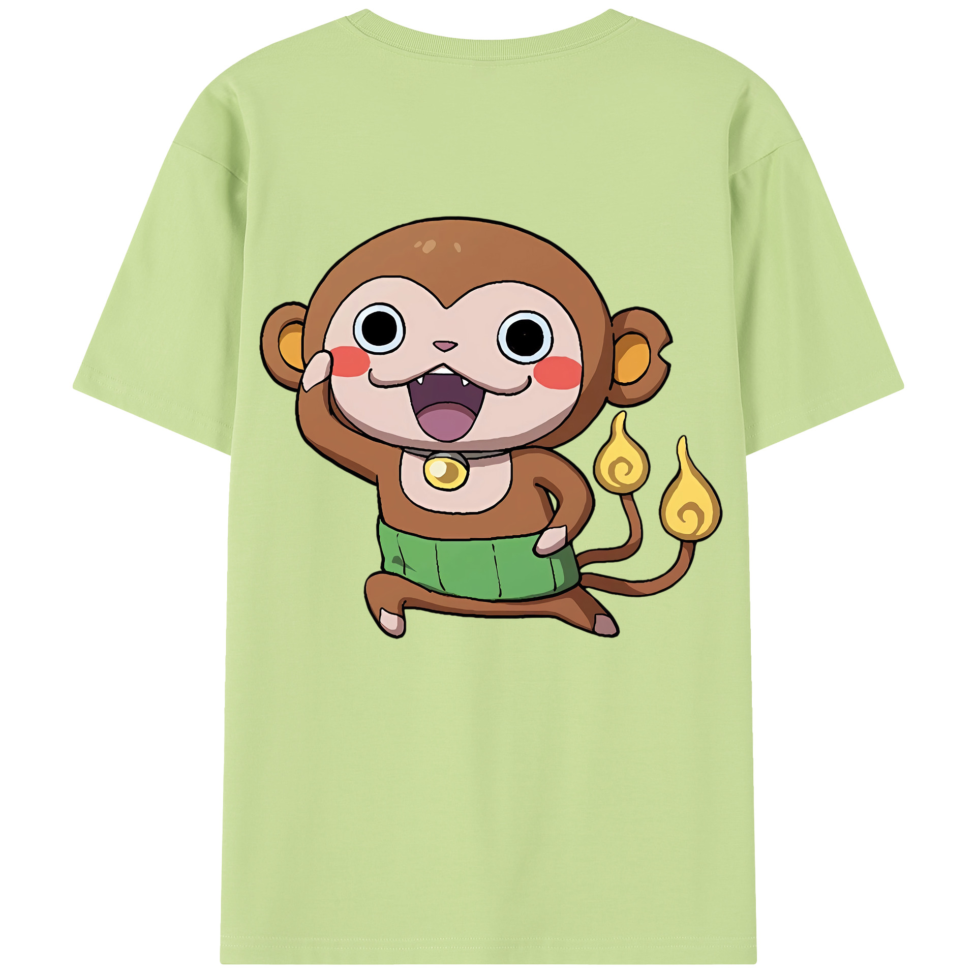 （画像用） 妖怪ウォッチ Yo-kai Watch 綿100％半袖Tシャツ（背面プリント）